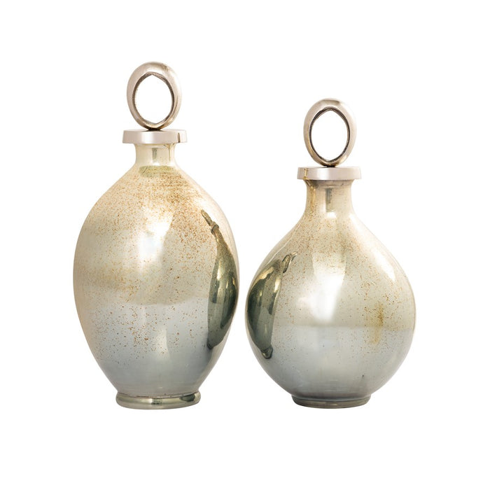 Atlas Lighting Opal Ring Bottle, Medium