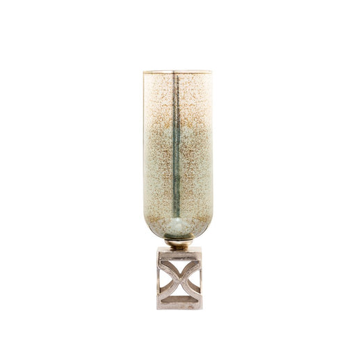 Atlas Lighting Opal Medium Vase, German Silver - AC11513-01