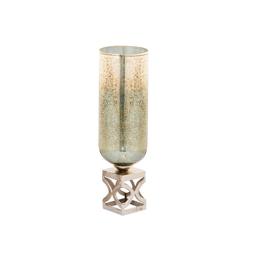 Atlas Lighting Opal Medium Vase, German Silver