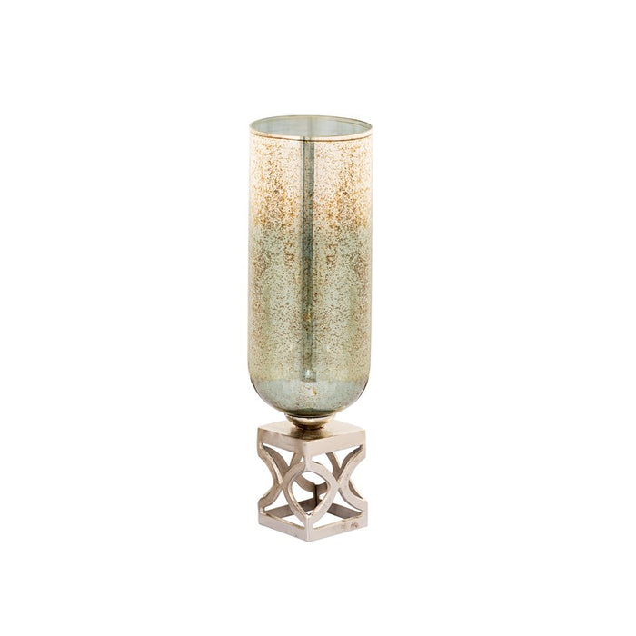 Atlas Lighting Opal Medium Vase, German Silver