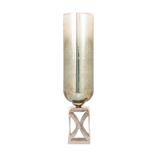 Atlas Lighting Opal Large Vase, German Silver - AC11513-02