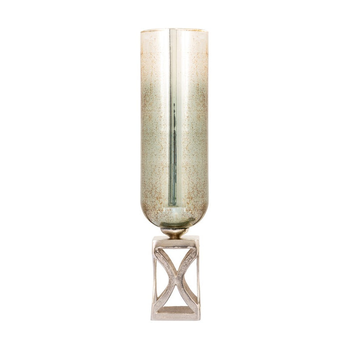 Atlas Lighting Opal Large Vase, German Silver - AC11513-02