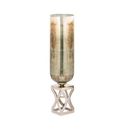 Atlas Lighting Opal Large Vase, German Silver