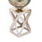 Atlas Lighting Opal Large Vase, German Silver