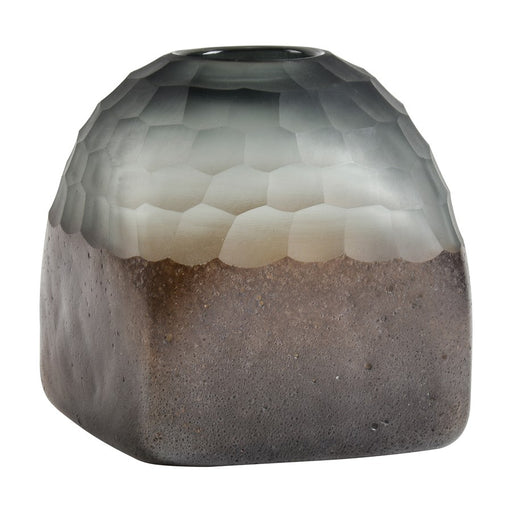 Atlas Lighting Oreja Small Vase, Smoke Gray - AC11514-01