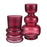 Atlas Lighting Oria Large Vase, Maroon