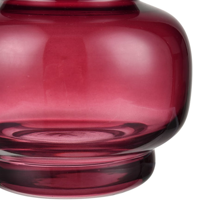 Atlas Lighting Oria Large Vase, Maroon
