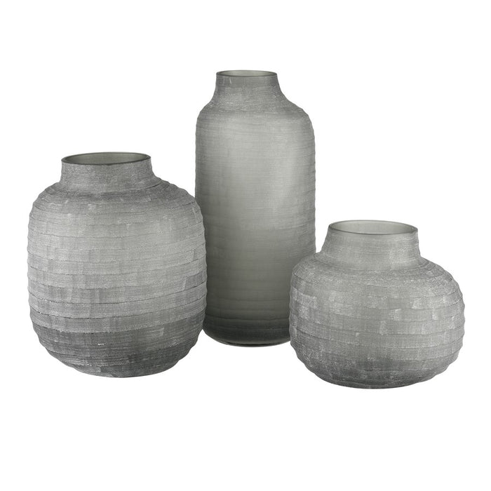 Atlas Lighting Otto Large Vase, Gray
