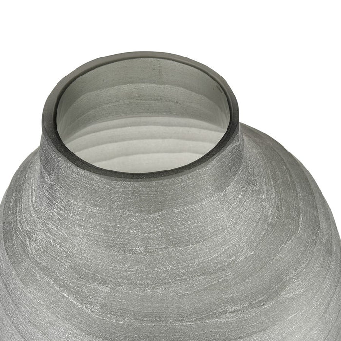 Atlas Lighting Otto Large Vase, Gray