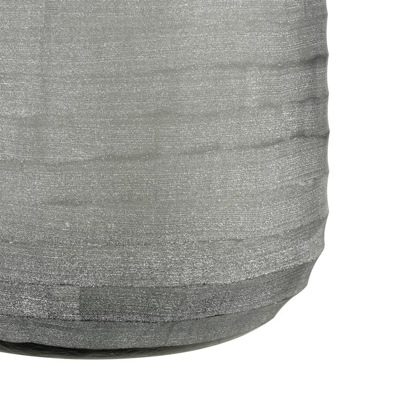 Atlas Lighting Otto Large Vase | Modern Gray Frosted Glass | Living Room & Entryway Decor | 6.25 x 6.25 x 15 in | Model AC11519-01