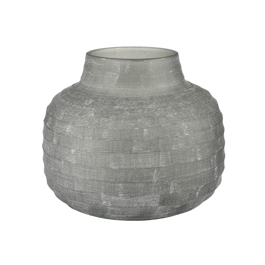 Atlas Lighting Otto Small Vase, Gray