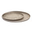 Atlas Lighting Oval Pebble Tray Set of 2, Nickel