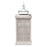 Atlas Lighting Paley Lantern Set of 2, Weathered White