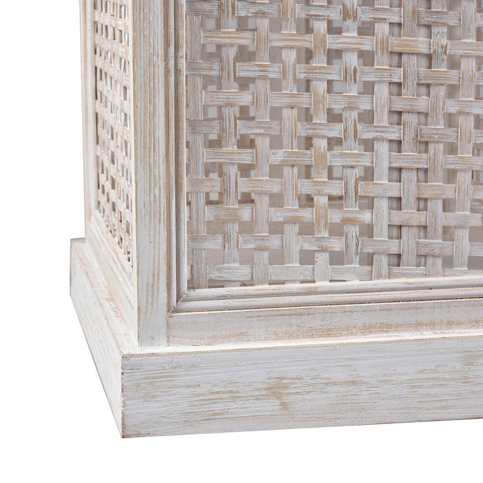 Atlas Lighting Paley Lantern Set of 2, Weathered White