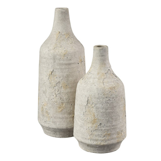 Atlas Lighting Pantheon Large Bottle, Aged White
