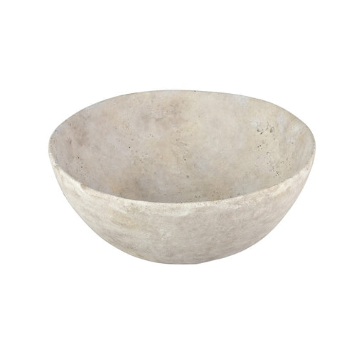 Atlas Lighting Pantheon Bowl, Aged White
