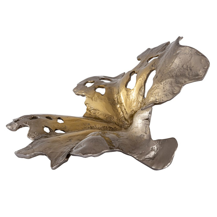 Atlas Lighting Parl Leaf Object, Gold Ombre