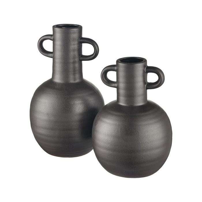 Atlas Lighting Pavit Small Vase, Black