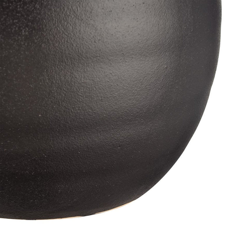 Atlas Lighting Pavit Small Vase, Black