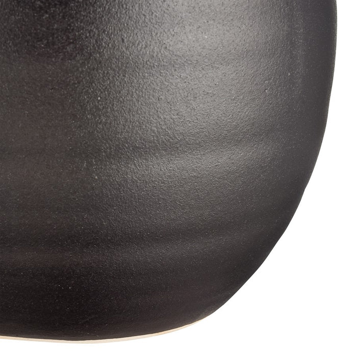 Atlas Lighting Pavit Large Vase, Black