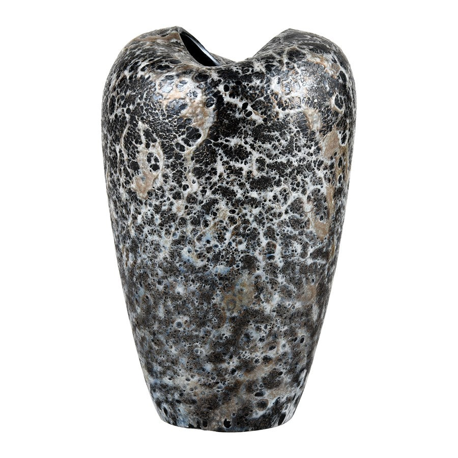 Atlas Lighting Pedraza Small Vase, Marbled Black - AC11533-01