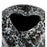 Atlas Lighting Pedraza Large Vase, Marbled Black