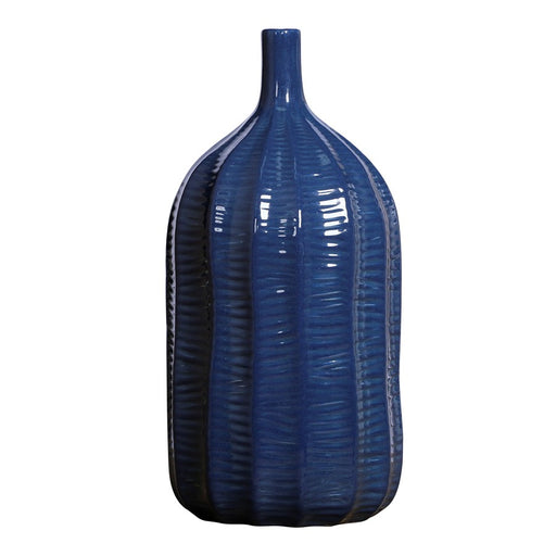 Atlas Lighting Philip Vase Dark Blue - AC11536-01
