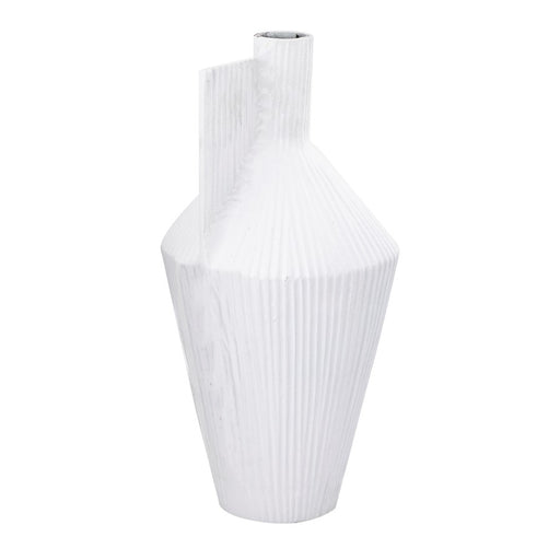 Atlas Lighting Rabel Vase, White