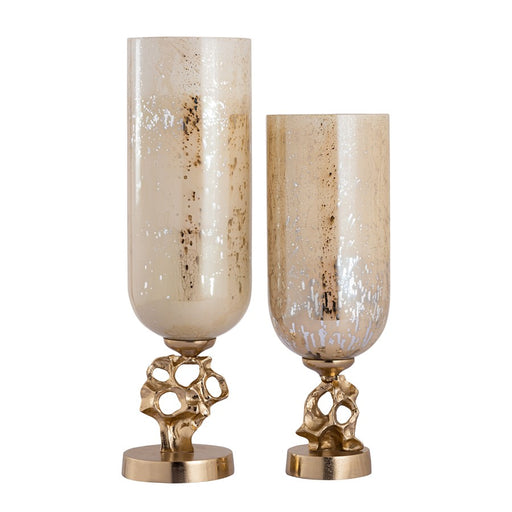 Atlas Lighting Radner Hurricane Set of 2, Gold - AC11545-01S
