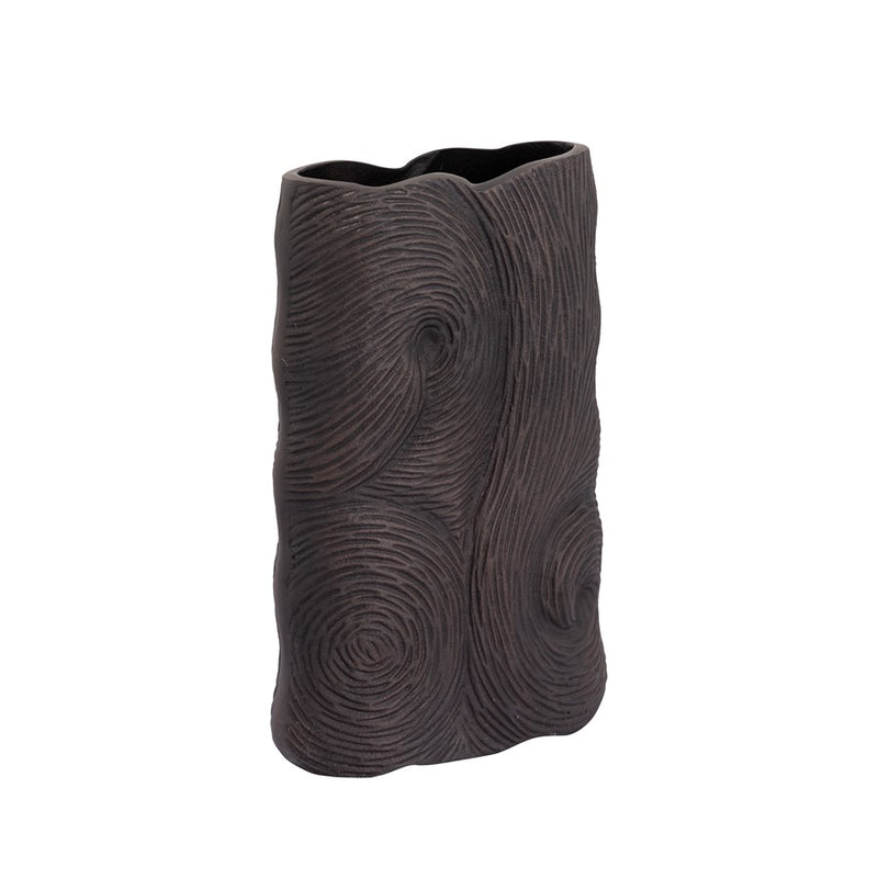 Atlas Lighting Ragan Vase Set of 2 | Oil Rubbed Bronze Metal with Etched Swirl Pattern | Living Room & Entryway Display | Model AC11546-01S