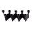 Atlas Lighting Range Multi Candleholder Black