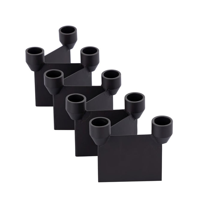 Atlas Lighting Range Multi Candleholder Black