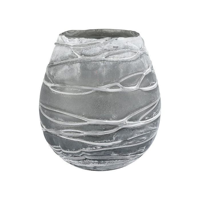 Atlas Lighting Raya Vase, Washed Gray Washed Gray
