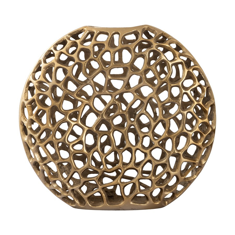 Atlas Lighting Reef Small Vase, Brass - AC11552-01