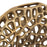 Atlas Lighting Reef Large Vase, Brass