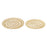 Atlas Lighting Regina Tray Set of 2, Gold