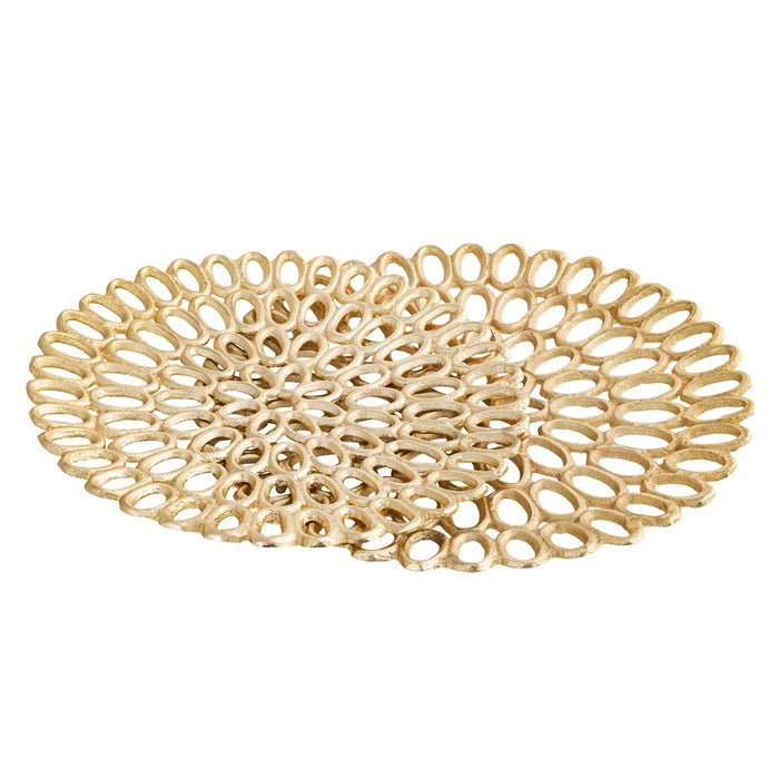 Atlas Lighting Regina Tray Set of 2, Gold