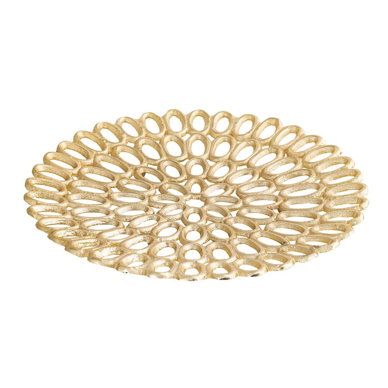 Atlas Lighting Regina Tray Set of 2, Gold