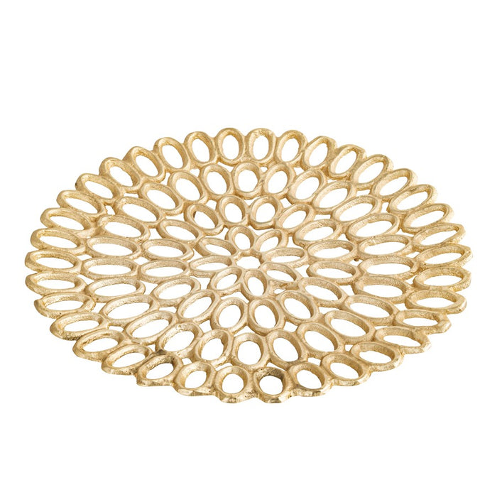 Atlas Lighting Regina Tray Set of 2, Gold