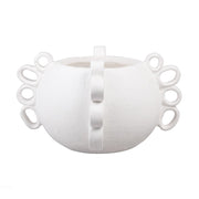 Atlas Lighting Rinko Wide Vase, White - AC11558-01