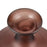 Atlas Lighting Riven Small Vase, Maroon