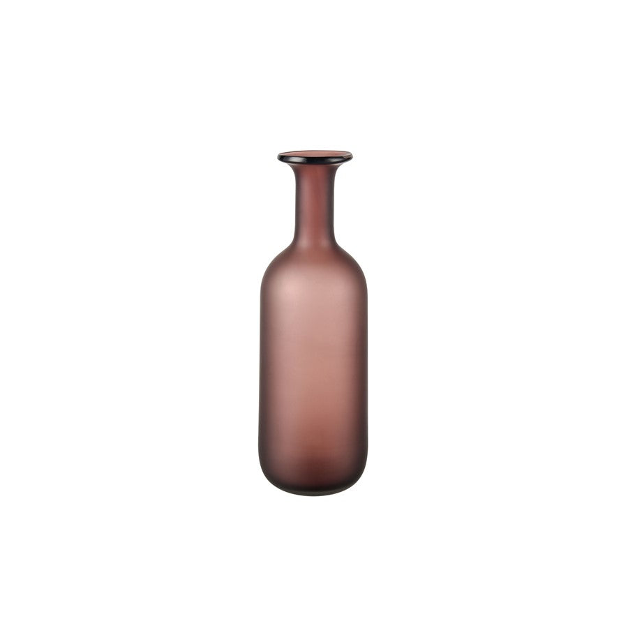 Atlas Lighting Riven Medium Vase, Maroon