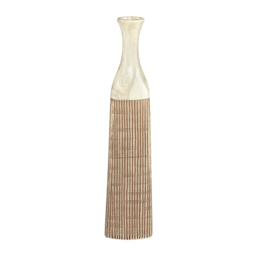 Atlas Lighting Rollins Medium Vase, Ivory