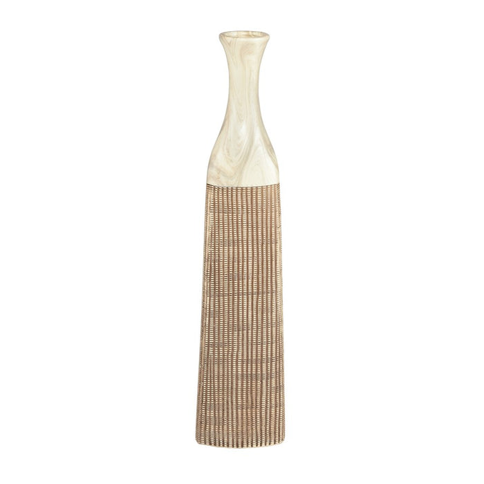 Atlas Lighting Rollins Medium Vase, Ivory