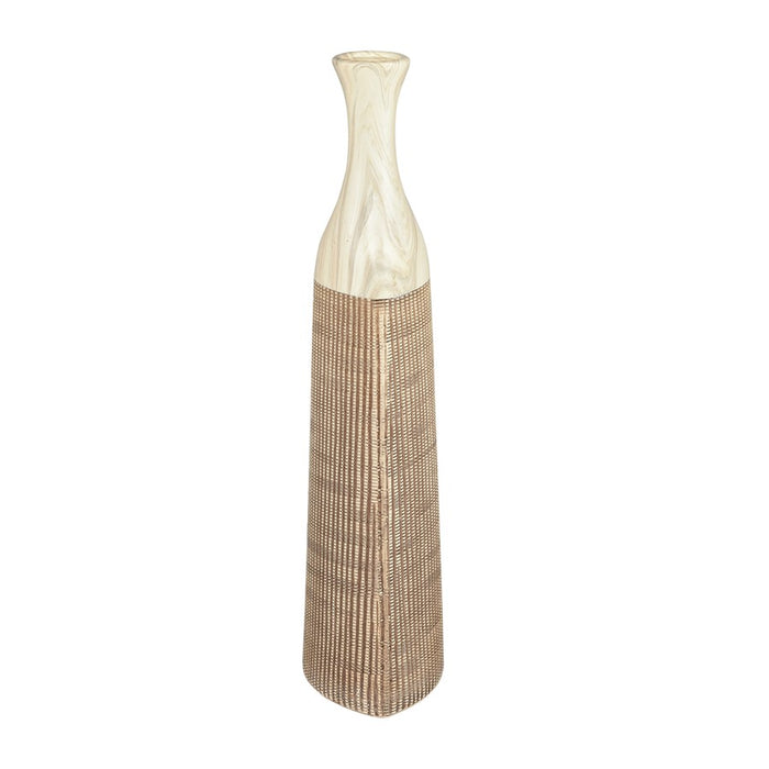 Atlas Lighting Rollins Medium Vase, Ivory