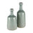 Atlas Lighting Row Large Vase,Lt Green