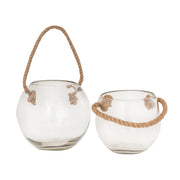 Atlas Lighting Rusa Candleholder Set of 2, Clear - AC11568-01S