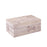 Atlas Lighting Salem Box, Tall White Burl Wood