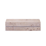Atlas Lighting Salem Box, Long White Burl Wood - AC11569-02