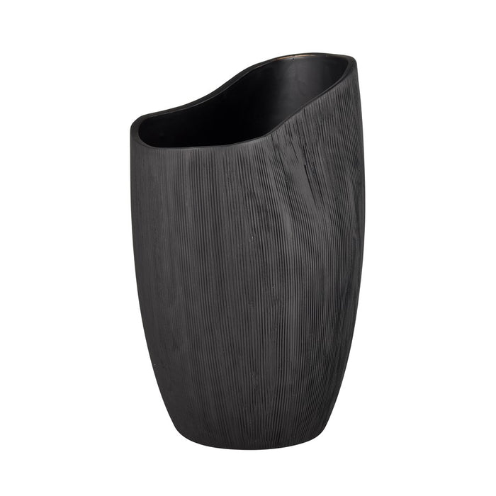 Atlas Lighting Scribing Vase, Black